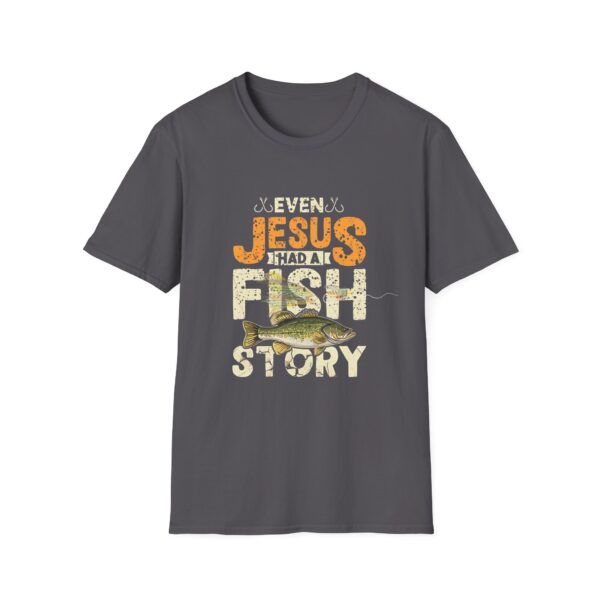 13533003115445402701_2048.jpeg Jesus Fish Story Unisex T-Shirt, Christian Top, Summer 2025 Tee, Religious Graphic Shirt, Inspirational Clothing