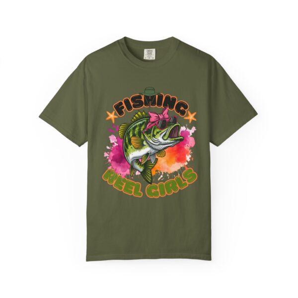 15694168266408149973_2048-2.jpeg Fishing T-Shirt - Reel Girls Summer Beach 2025 Unisex Garment-Dyed Tee