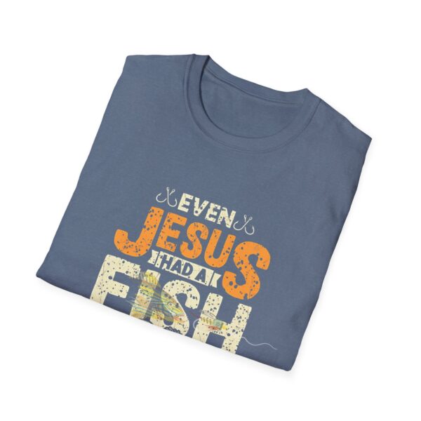 16284308172085728532_2048.jpeg Jesus Fish Story Unisex T-Shirt, Christian Top, Summer 2025 Tee, Religious Graphic Shirt, Inspirational Clothing