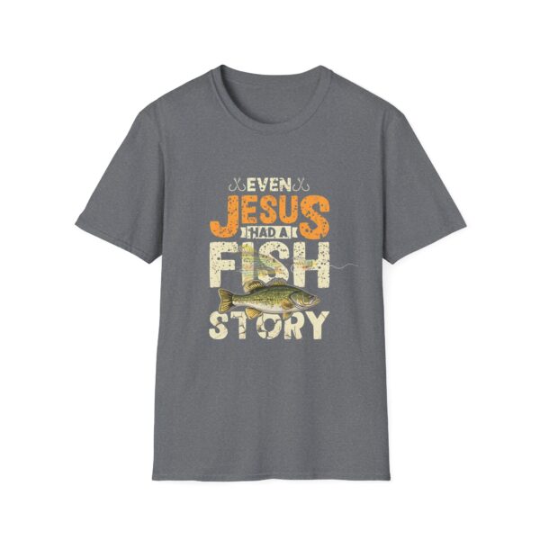 16593084997675251407_2048.jpeg Jesus Fish Story Unisex T-Shirt, Christian Top, Summer 2025 Tee, Religious Graphic Shirt, Inspirational Clothing