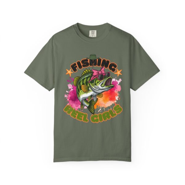 5043014603341926809_2048-2.jpeg Fishing T-Shirt - Reel Girls Summer Beach 2025 Unisex Garment-Dyed Tee