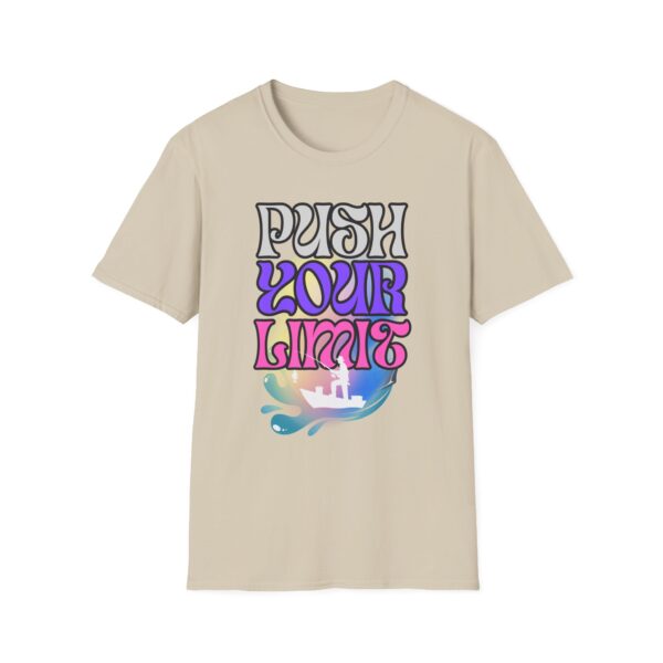 6591540775687489029_2048.jpeg Push Your Limits Unisex T-Shirt, Fishing Shirt, Summer Tee, Adventure Top, Outdoor Apparel