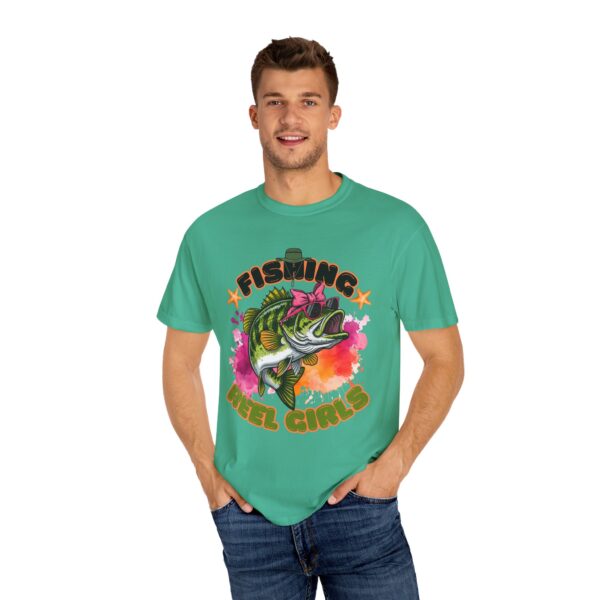 7665145273095289479_2048-2.jpeg Fishing T-Shirt - Reel Girls Summer Beach 2025 Unisex Garment-Dyed Tee