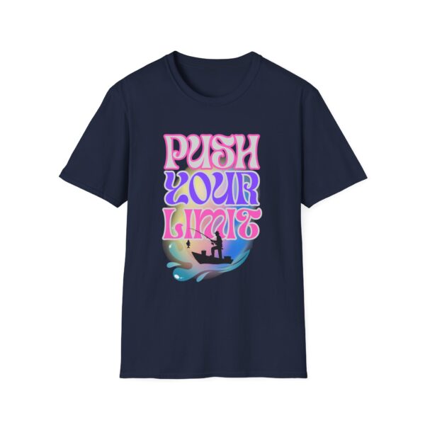 782040851433879435_2048.jpeg Push Your Limits Unisex T-Shirt, Fishing Shirt, Summer Tee, Adventure Top, Outdoor Apparel