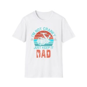 9744586994011133648_2048.jpeg Funny Fishing Dad T-Shirt, Unisex Tee, Keep It Dad Humor Shirt, Cranky Offspring Gift, Father's Day Present