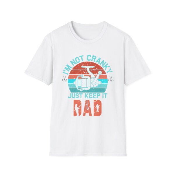 Funny Fishing Dad T-Shirt, Unisex Tee, Keep It Dad Humor Shirt, Cranky Offspring Gift, Father's Day Present